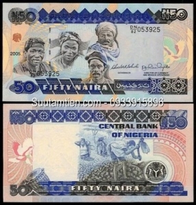 Nigeria 50 Naira 2005 UNC