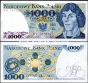 POLAND 1000 1,000 ZLOTYCH 1982 P 146 c UNC