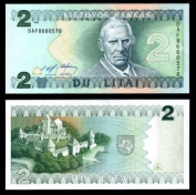 LIETUVOS  2 LITAI 1993