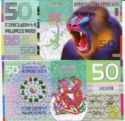 Kamberra 50 Numismas 2016 UNC Polymer