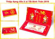 Phong bao lì xì 2016 Mẫu 2