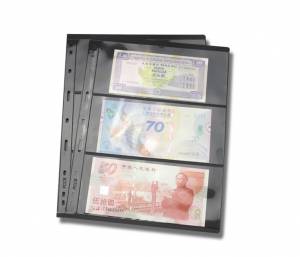 1 set 10 phơi 3 ngăn đen đựng tiền