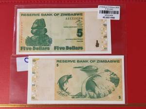 zimbabwe 5 đô