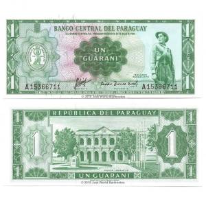 Paraguay 1 Guarani 1952 UNC