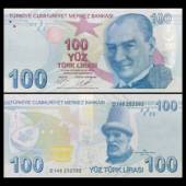 Turkey-100-Lira-2009-P-226c