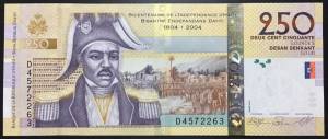 Haiti 250 Gourdes UNC 2010