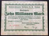 Germany-Duc-10000000-Mark-1923-VF-Mau-1