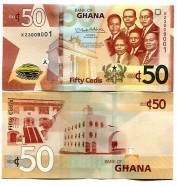 Ghana 50 Cedis UNC NEW 2019