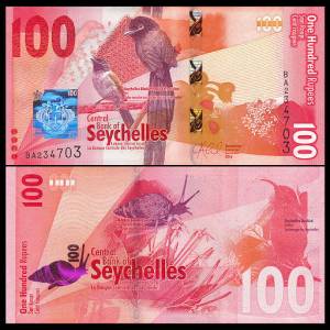 Seychelles 100 Rupees 2016 UNC