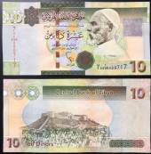 Libya-10-Dinars-UNC-2011