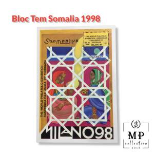 BLOC TEM SOMALIA SƯU TẦM TRIỂN LÃM QUỐC TẾ MILANO 1998