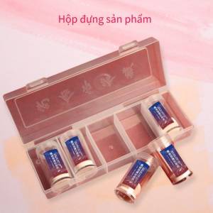 Hộp nhựa đa năng phân thành 5 ngăn đựng đồ sưu tầm hoặc chia nước mắm ở quán ăn