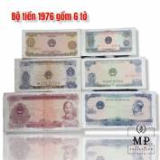 [Chất lượng sáng] Bộ tiền 1976 gồm 6 tờ 5 hào 1 5 10 20 50 đồng phát hành ngay sau ngày độc lập