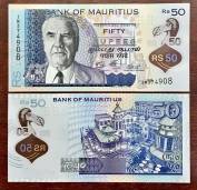 MAURITIUS 50 Rupees 2021 POLYMER UNC NEW P-65b - MỚI 100%