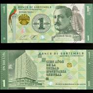 Guatemala 1 Quetzal 2024 UNC