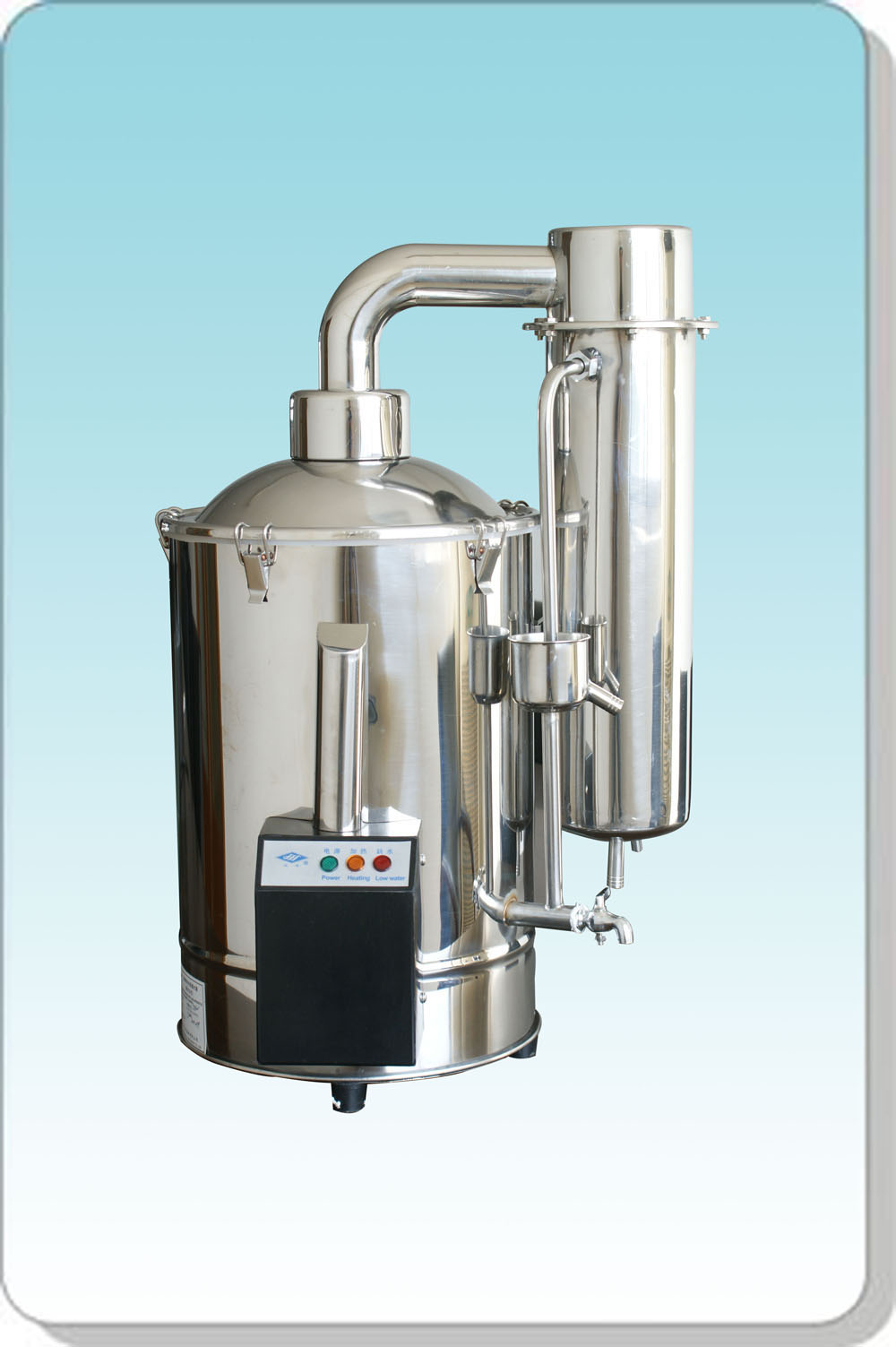 MÁY CẤT NƯỚC 1 LẦN DZ20Z (20 LÍT/H INOX TRUNG QUỐC)