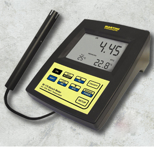 MÁY ĐO EC/TDS/ĐỘ MẶN/NHIỆT ĐỘ ĐỂ BÀN ĐIỆN TỬ Mi170