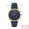 Emporio Armani Men's Sport Blue Leather Watch AR1862