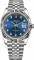 Rolex DateJust Blue Diamond Dial Gold 126334-0016