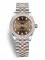 Rolex DateJust Oystersteel and Everose Gold MOP Bezel 278381-0028