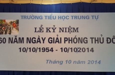 KỈ NIỆM 60 NĂM NGÀY GIẢI PHÓNG THỦ ĐÔ