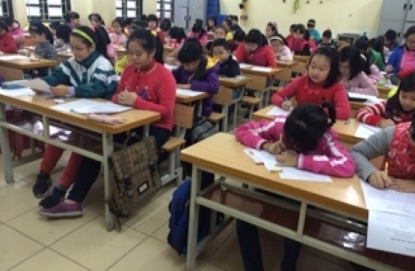 HỘI THI VIẾT CHỮ ĐẸP CHÀO XUÂN ẤT MÙI 2015