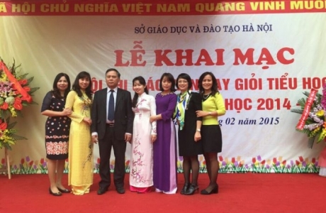 THAM GIA VÀ HƯỞNG ỨNG HỘI THI GIÁO VIÊN DẠY GIỎI CẤP THÀNH PHỐ Năm học 2014- 2015