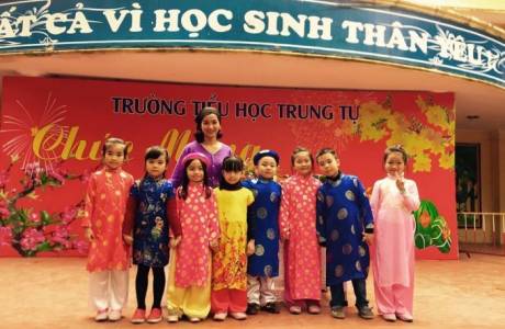 MS228 Tập thể lớp 1G