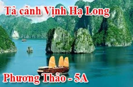 Tả cảnh Vịnh Hạ Long