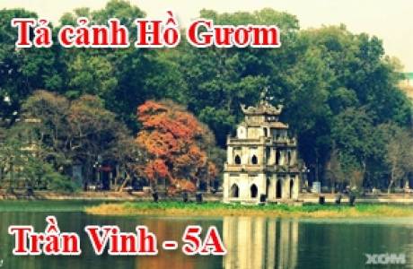 Tả cảnh Hồ Gươm