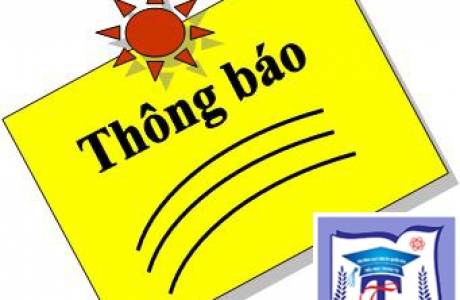 THÔNG BÁO