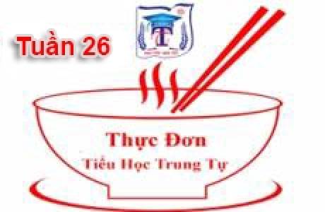 Thực đơn bán trú T26