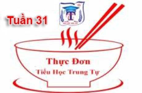 Thực đơn bán trú T31