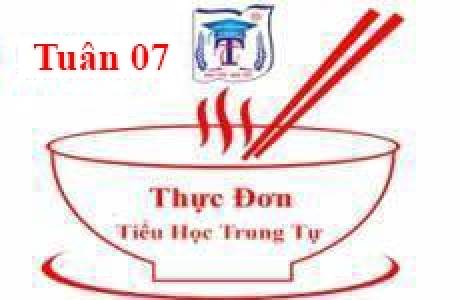 Thực đơn bán trú T07