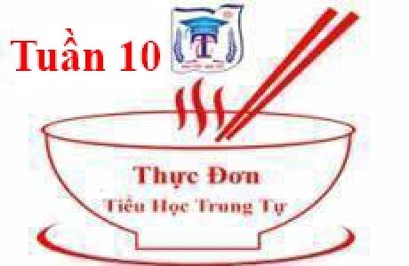 Thực đơn bán trú T10