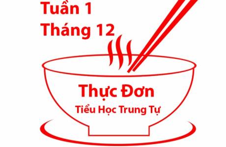 Thực đơn bán trú T1.12