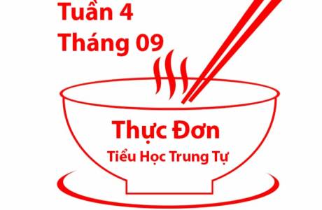 Thực đơn bán trú T4.09