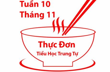 Thực đơn bán trú T10.11