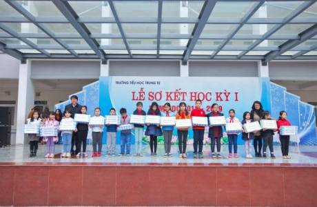 LỄ SƠ KẾT HỌC KÌ I TRƯỜNG TIỂU HỌC TRUNG TỰ