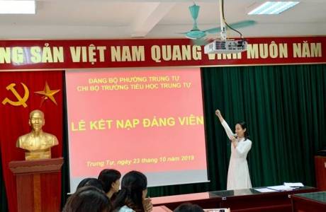 KẾT NẠP ĐẢNG VIÊN MỚI