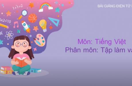 Khối 2 tuần 23 Môn Tập làm văn