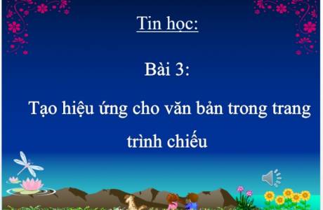 Tin học tuần 23 - khối 4