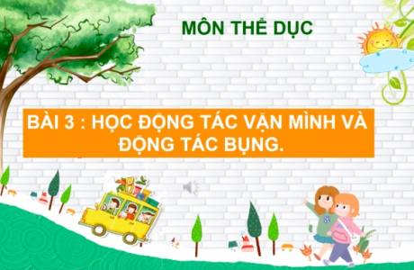 Giáo Dục Thể Chất - Lớp 1 Tuần 3