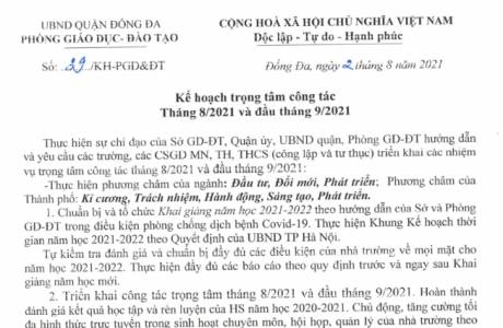39/KH-PGD&ĐT