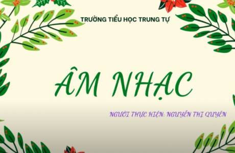 Âm nhạc lớp 1 tiết 9