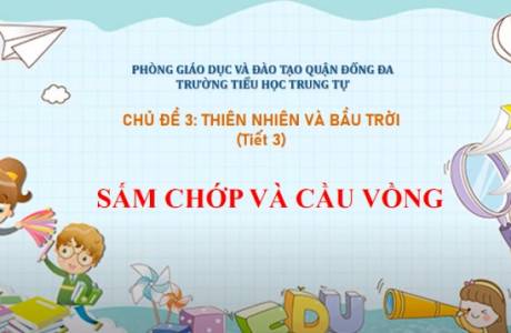 Mỹ Thuật Lớp 1 Chủ đề 3 Thiên nhiên và bầu trời tiết 3