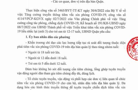 1412/UBNT-YT V/v tăng cường công tác tiêm chủng phòng, chống dịch COVID-19