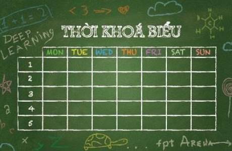 THỜI KHÓA BIỂU KHỐI 5 NĂM HỌC 2022 - 2023