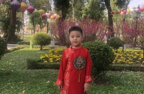 MS967 Trần Nguyễn Hoàng Phi lớp 1A