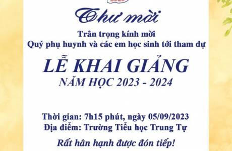 Thư Mời